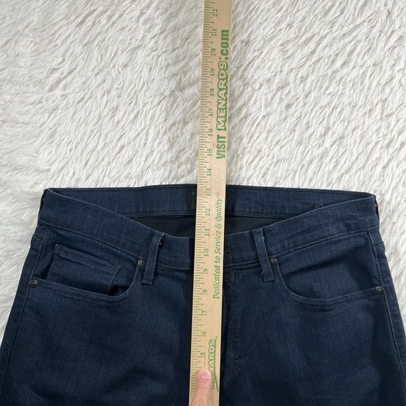 Paige Jeans Mens 34 (Fits 32x30) Federal Straight Dark Blue Wash Stretch Denim - Picture 7 of 11